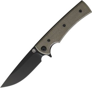 Chaves Knives Liberation Street Linerlock Folding Knife Green Micarta