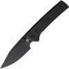 Chaves Knives Scapegoat 229 Linerlock Folding Knife 3.5" Black