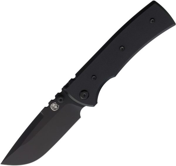 Chaves Redencion 229 Linerlock Folding Knife 3.5" Elmax Black