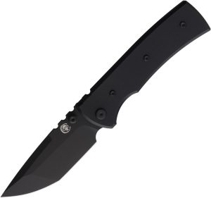 Chaves Knives Redencion 229 Linerlock Folding Knife 3.5" Black