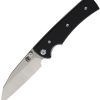 Chaves Knives Sangre 229 Linerlock Folding Knife 3.5" Elmax Wharncliffe Black G10