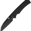Chaves Knives Sangre 229 Linerlock Folding Knife Black
