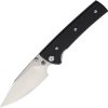 Chaves Knives Scapegoat 229 Linerlock Folding Knife 3.63" Elmax Black G10
