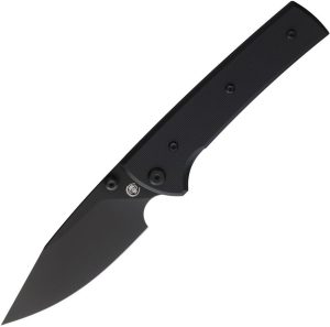 Chaves Knives Scapegoat 229 Linerlock Folding Knife 3.63" Black