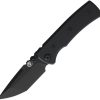 Chaves Knives Redencion Street Linerlock Folding Knife 3" Black