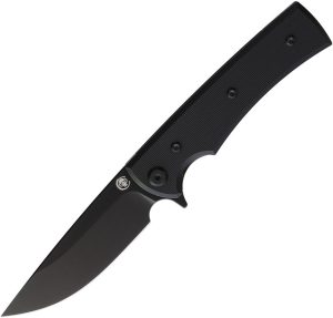 Chaves Knives Liberation Street Linerlock 3.25" Black Folding Knife