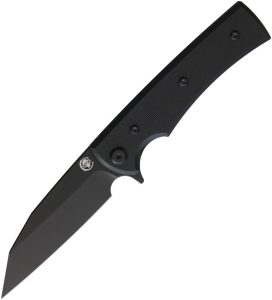 Chaves Knives Sangre Street Linerlock Folding Knife Black G10