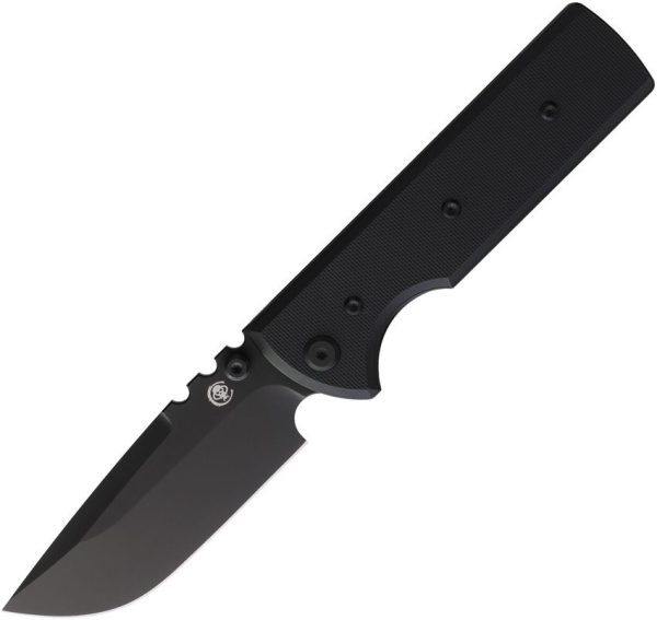 Chaves Knives NTAK Redencion 3.5" Black Elmax Linerlock Folding Knife
