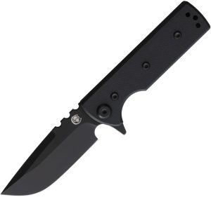 Chaves Knives TAK Redencion Linerlock 2.75" Black Elmax