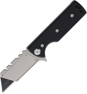 CHAV14512-1.jpg Chaves Knives C.H.U.B. Flipper Linerlock Black G10 Utility Blade