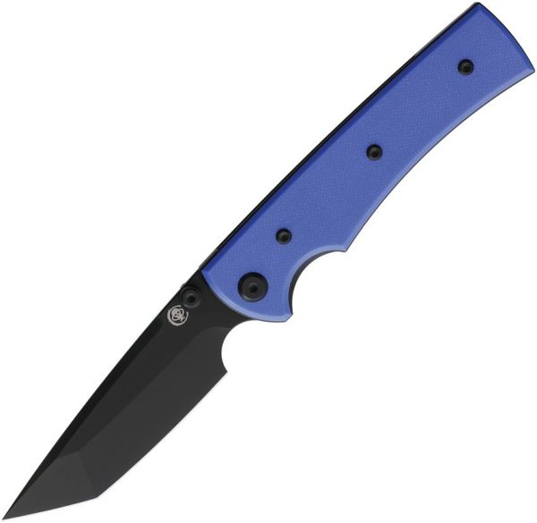 Chaves Knives Liberation 229 Linerlock 3.5" Blue G10 Folding Knife