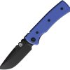 Chaves Knives Redencion Street Linerlock Folding Knife 3.13" Elmax Blue G10