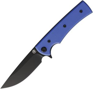 Chaves Knives Liberation Street Linerlock Folding Knife Blue G10