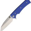Chaves Knives Sangre Street Linerlock Folding Knife Blue G10 3.25" Elmax