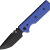 Chaves Knives NTAK Redencion Linerlock Folding Knife Blue G10