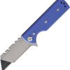 Chaves Knives C.H.U.B. Flipper Linerlock Blue G10 Folding Knife