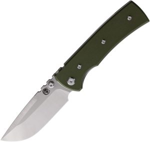 Chaves Redencion 229 Linerlock 3.5" Elmax Folding Knife OD Green