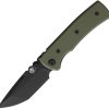 Chaves Knives Redencion Street Linerlock Folding Knife OD Green