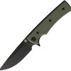 Chaves Knives Liberation Street Linerlock Folding Knife OD Green