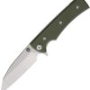Chaves Sangre Street Linerlock Folding Knife OD Green G10 3.25in Elmax