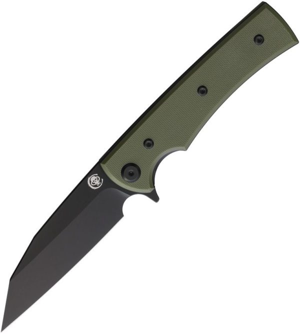 Chaves Knives Sangre Street Linerlock Folding Knife 3.25" Wharncliffe