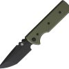 Chaves Knives NTAK Redencion 3.5 Tanto Linerlock OD Green
