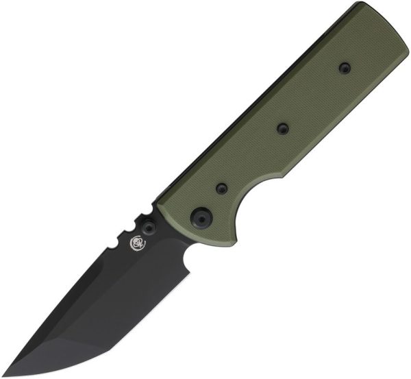 Chaves Knives NTAK Redencion 3.5 Tanto Linerlock OD Green