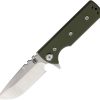Chaves Knives TAK Redencion Linerlock Folding Knife OD Green