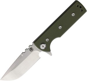 Chaves Knives TAK Redencion Linerlock Folding Knife OD Green