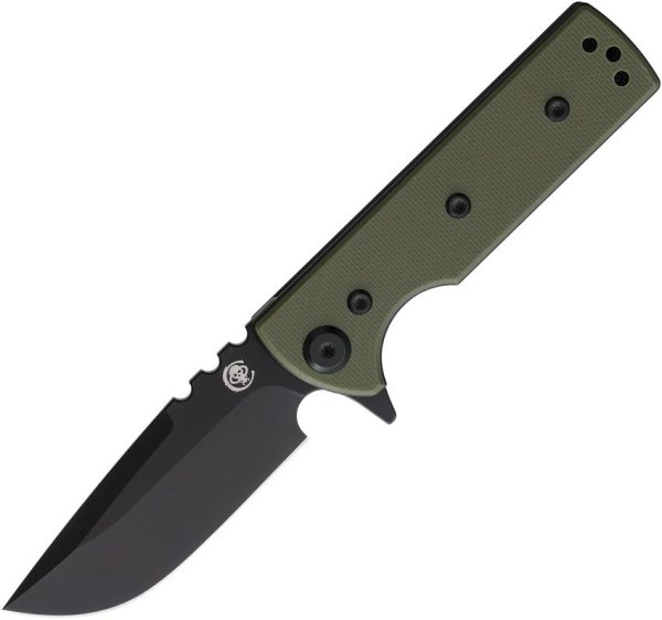 Chaves TAK Redencion Linerlock Folding Knife OD Green