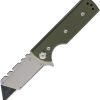 CHAV14580-1.jpg Chaves Knives C.H.U.B. Flipper Linerlock Folding Knife OD Green G10 3.5"