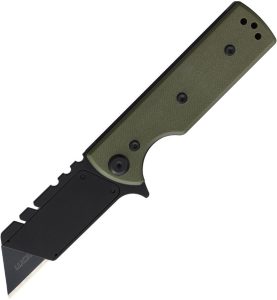 Chaves Knives C.H.U.B. Flipper Linerlock Folding Knife Green G10