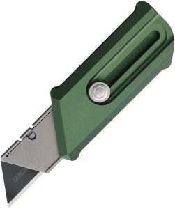 Chaves Knives C.H.U.B. Slipper Folding Knife Green 3in Closed