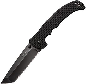 Lynn Thompson Collection XL Recon 1 Lockback Folding Knife, 5.25" Blade, Black (CHLT00031)