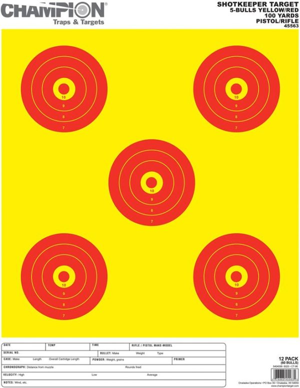 Shotkeeper Target Bullseye 12
