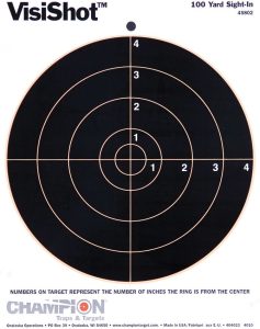 Visicolor Target Circle 8"10pk