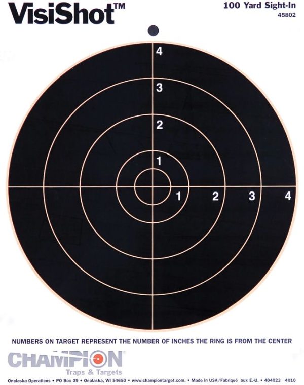 Visicolor Target Circle 8"10pk