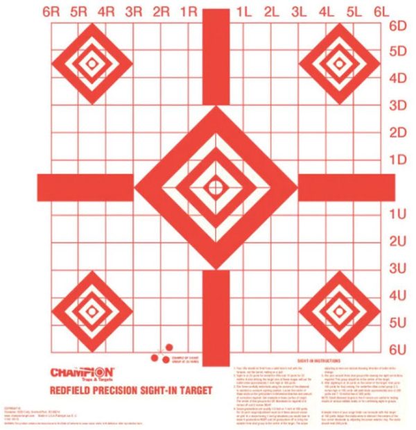 Redfield Sight-In Target