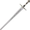 Art Gladius Silver Knights Of Heaven Sword 31" Carbon Steel Blade