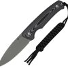 CIVC20076B2-1.jpg Civivi Altus Fixed Blade 3" 14C28N Stonewash Black/Gray
