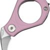 Civivi Pyrus Utility Slip Joint Folding Knife Pink 2.63"