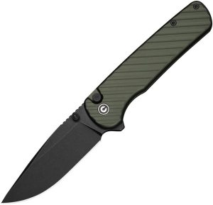 CIVC250112.jpg Civivi Iron Tide Button Lock Folding Knife Forest Green 3.25in