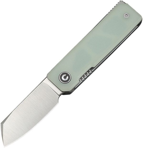 Civivi Kukei Linerlock Jade Folding Knife 2" Nitro V