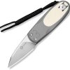 CIVC250541-1.jpg Civivi Purr Slip Joint Folding Knife Gray G10 1.88" Nitro V