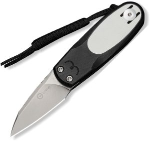 Civivi Purr Slip Joint Folding Knife 1.88" Nitro V Black/White