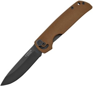Camillus Cuda Mini Folding Knife 3" Blade Linerlock Brown