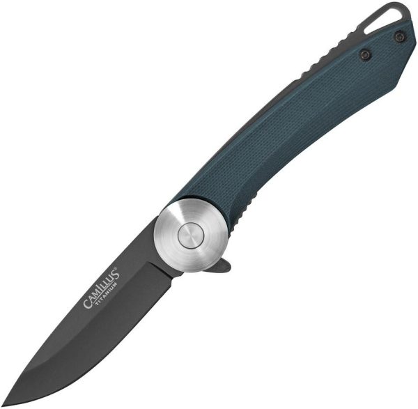 Camillus Cirque Folding Knife 2.75in Blade Slate Blue