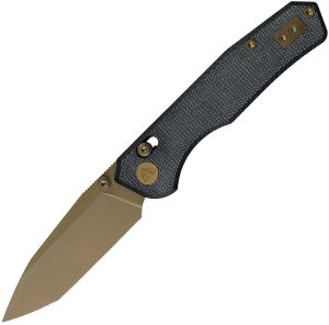 CMB Made Knives Explorer V2 Axis Lock Folding Knife Black Micarta