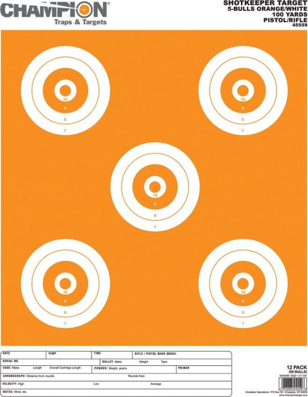 Shotkeeper Target Bullseye 12