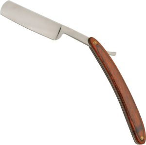 Rite Edge Razor - Mirror Polish Wood Handle Folder